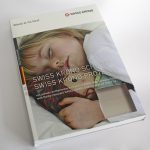 Individuell gestaltete Musterbox mit Druck- und Materialmustern von Cordier